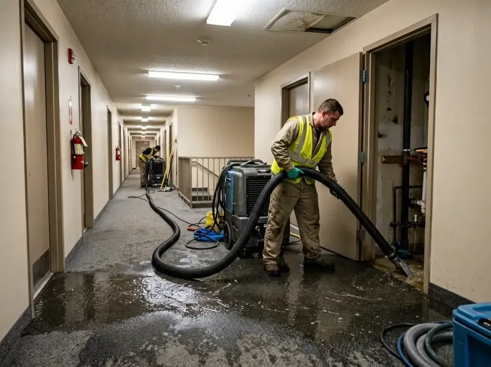 multi-unit-apartment-hallway-f-005 — frequently asked questions, Emergency Burst Pipe Water Extraction & Removal in Hobe Sou…